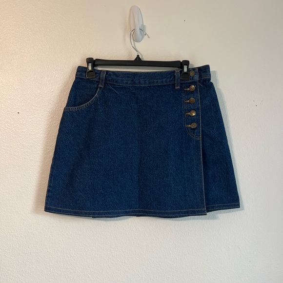 American Vintage Dresses & Skirts - American Vintage Dark Blue Mini Skirt